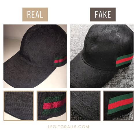 gucci cap real vs fake|is my gucci cap real.